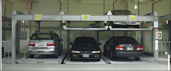 Qualität  Four Column Car Parking Hydraulic 2500kg Car Lifts For Residential Garages usine