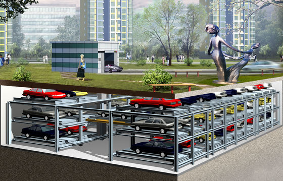 Intelligente Autolift-Parkplatz