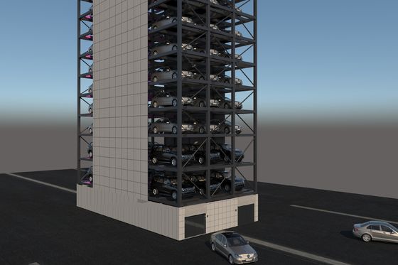 Vertikales automatisches Smart Car Parking 2300kg Turmparksystem für Autos