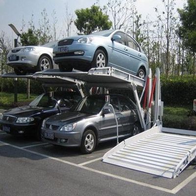 Sparen Sie Platz Pit Parking Lösungen 1,7t Pit Puzzle Parking Zwei Schicht