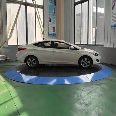 Geschwindigkeit 0,25 m/s Auto-Aufzug Drehscheibe mit Hydraulikzylinder-Antriebsmodus und PLC-Steuerungssystem