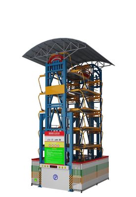 Mechanische vertikale Rotationsparksystem 8 Schichten Rotations-Smart-Parksystem