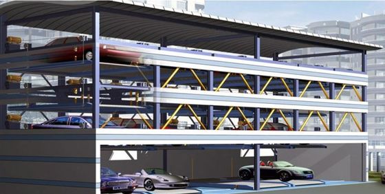 Kleine Fußabdrücke Puzzle Parksystem Platzersparnis Mechanische Puzzle Parkplatz