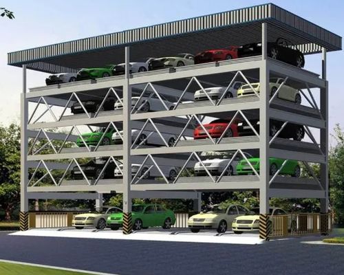 Kleine Fußabdrücke Puzzle Parksystem Platzersparnis Mechanische Puzzle Parkplatz