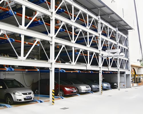Moduläres Installationspuzzle Parkplatz für Autos Hochraumnutzung Puzzle-System Parkplatz