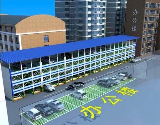 Müheloses Parken auf Knopfdruck Automatisierte Autoparktechnologie mit Touchscreen-Benutzeroberfläche