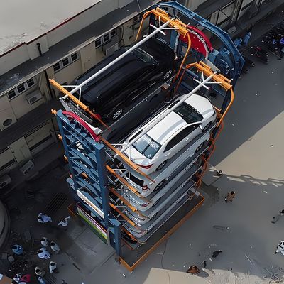 Individuelles vertikales Drehparksystem 6 Stufen Drehparkplatz