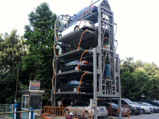 Individuelles vertikales Drehparksystem 6 Stufen Drehparkplatz
