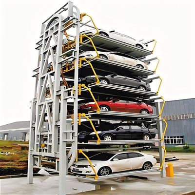 Individuelles vertikales Drehparksystem 6 Stufen Drehparkplatz