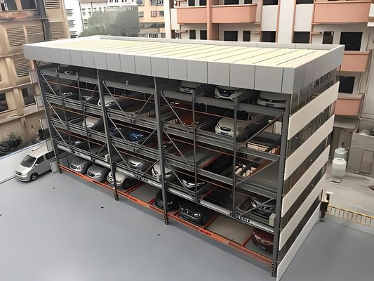 6 Stufen automatischer Parkplatz Garage 2 Tonnen automatischer Parkplatz zu Hause