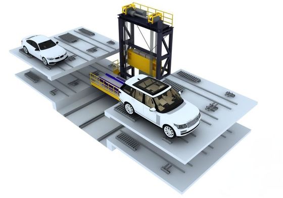 Vertikales automatisches Smart Car Parking 2300kg Turmparksystem für Autos