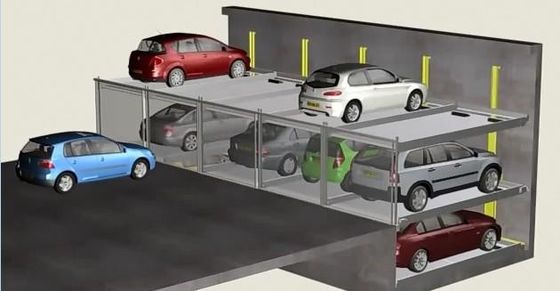Hochleistungs-Einfach-Vier-Säulen-Motoraufzug mit maximaler Geschwindigkeit von 4 Zoll pro Minute und maximalem Druck von 2