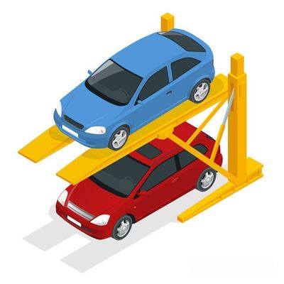 Unterirdische Neigung Einfaches Parken Effiziente Nutzung kleiner Stadtflächen